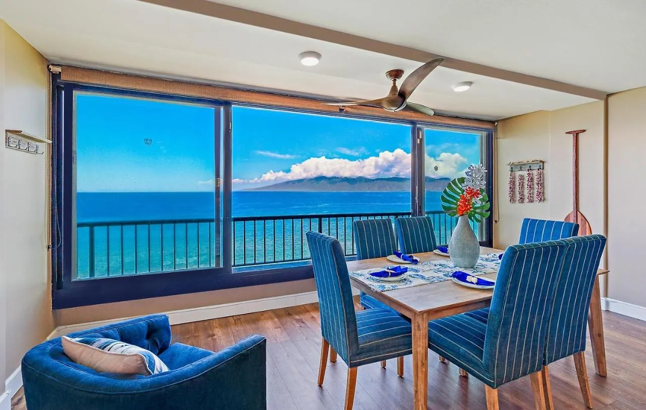Maui Kai 804 Oceanfront 1 Bd 1Ba Condo Kahana