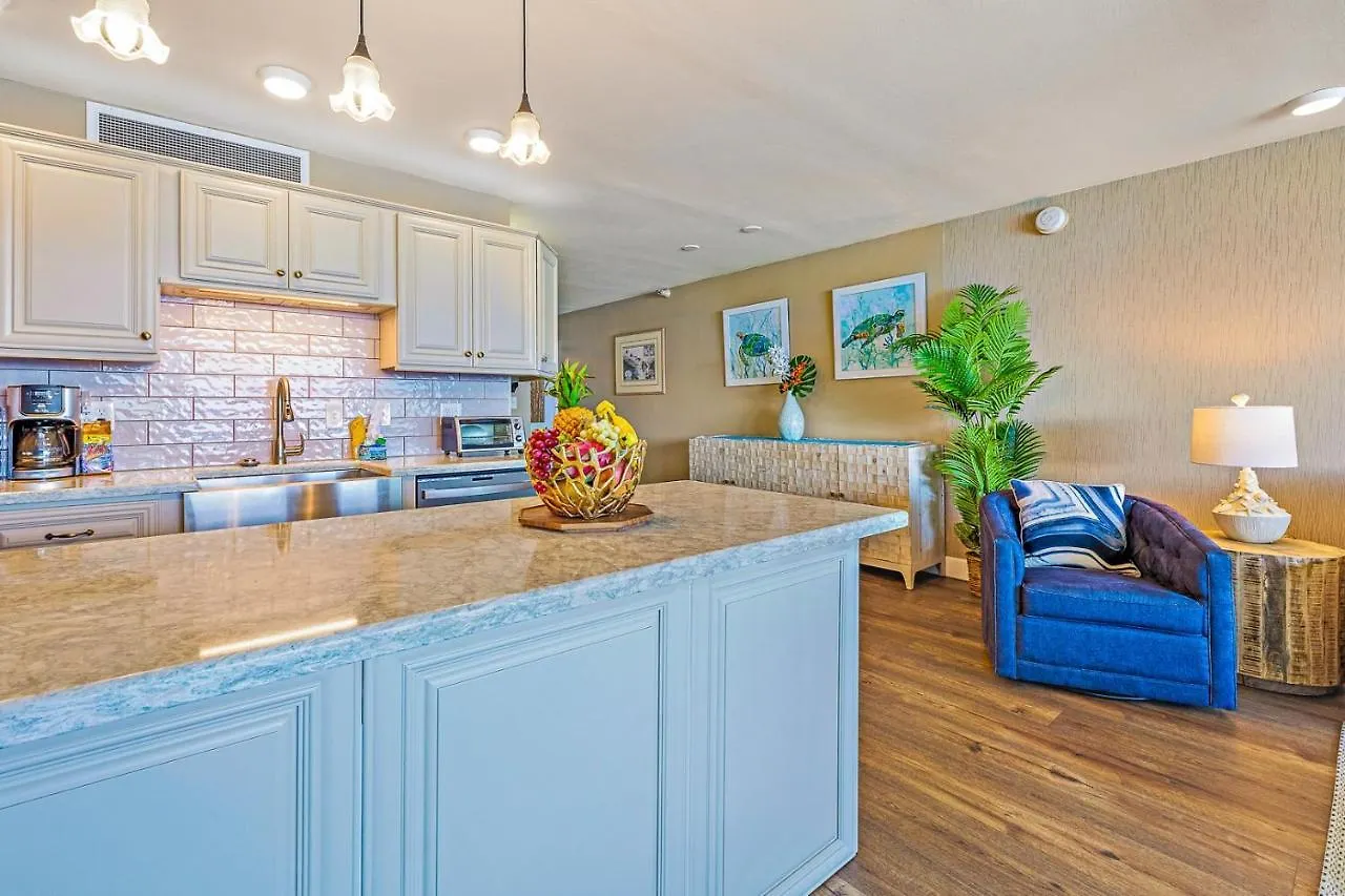 Maui Kai 804 Oceanfront 1 Bd 1Ba Condo Kahana 아파트